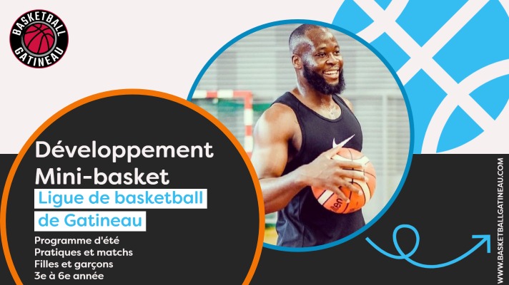 Ligue de basketball de Gatineau - Développement Mini-basket