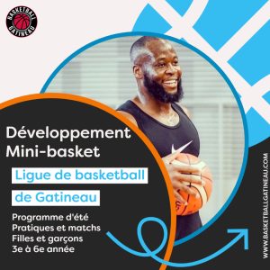 Ligue de basketball de Gatineau - Développement Mini-basket