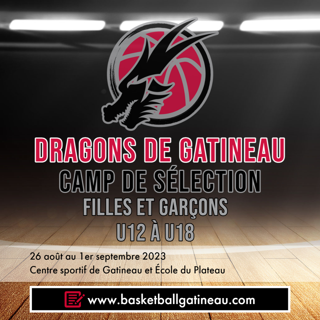 Inscriptions 2023-24 – Dragons de Gatineau