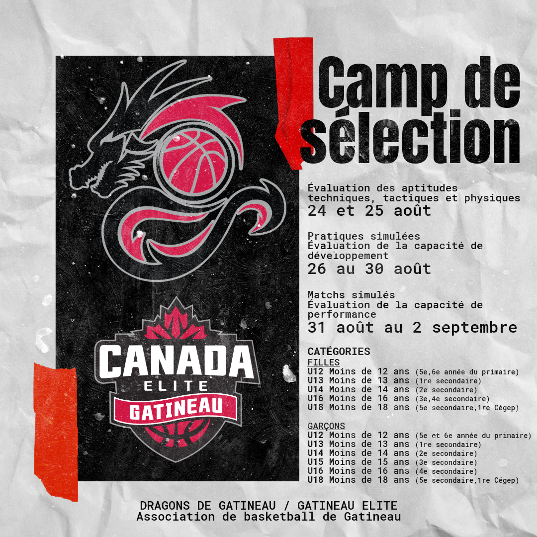 Camp de sélection 2024-25